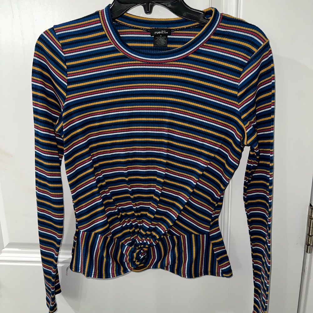 I am selling a striped longed sleeve shirt